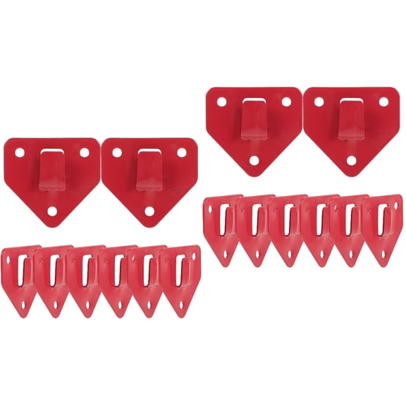 FRCOLOR 16 pcs  Wall Fire Extinguisher Bracket Wall Fire Extinguisher Hook Heavy Duty Bracket