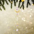 thumbnail image 4 of Colgante De Cristal Decoración Metal Rainbow Collection Hang Diamond Crystal Prisms Wind Chimes Decor (F), 4 of 4