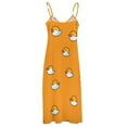 thumbnail image 5 of Fun And Playful Duck Design Sleeveless Dress Woman Fashion Long Dresses Women's Summer Suit Dress 2025, 5 of 7