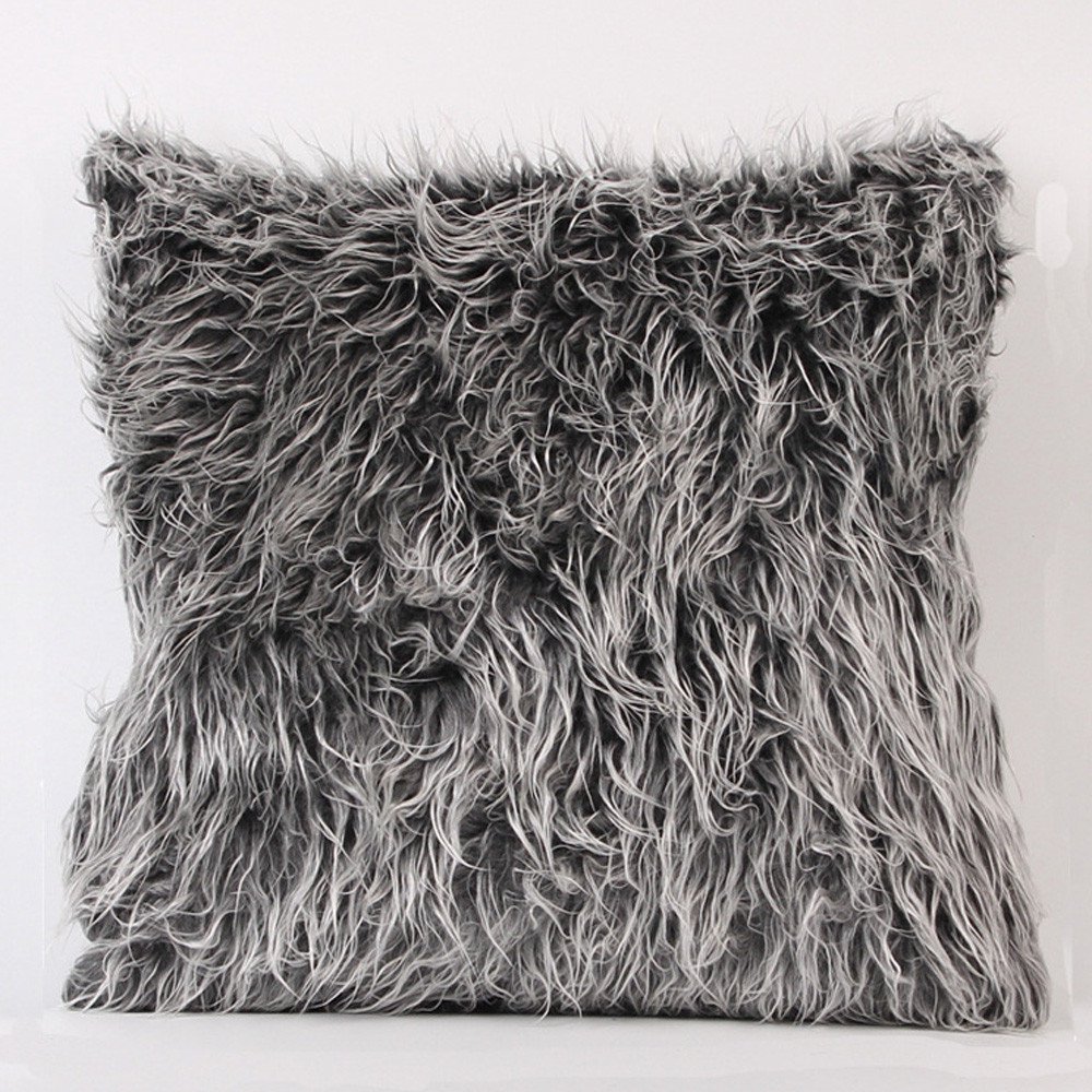 JPGIF Plush Fashion Throw Pillow Cafe Home Decor Cushion