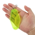 thumbnail image 4 of Vintage Motel Keychain Blank Hotel Keychains Key Tag, Clear Green with Spots 24 Pack, 4 of 6