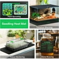 thumbnail image 2 of VIVOSUN 10"x20.75" Seedling Heat Mat and Digital Thermostat Combo Set MET Standard, 2 of 8