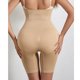 thumbnail image 4 of Mujeres Más Tamaño Leggings de Cintura Alta Ajustado con Hebillas Ajustables para Shapewear Frontal Plano, Control Del Vientre de Poliéster, 4 of 9