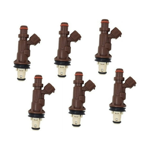 Fuel Injector Kit - 6 Piece - Compatible with 1999 - 2004 Toyota Tacoma 3.4L V6 DOHC 2000 2001 2002 2003