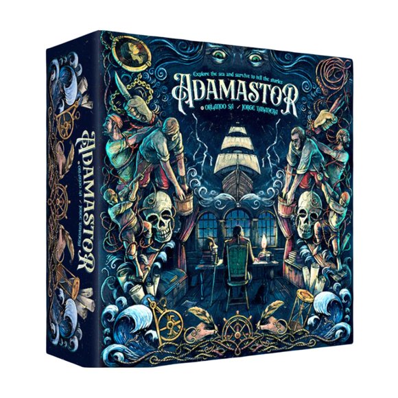 Juego de mesa Ludonova Adamastor LDNV510001 estrategia gestion de manos 1 jugador