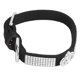 thumbnail image 2 of Collar de diamantes de imitación brillante de conejito, collar de corona de diamantes de imitación para mascotas de animales pequeños con hebilla en forma de D, corona negra XS, 2 of 5