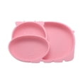 thumbnail image 2 of NIBOLOG Strong Suction Kids Plate Food Grade Silicone Animal Shape Baby Divided Bowl for Kitchen, 2 of 8