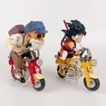 thumbnail image 3 of Figura de Dragon Ball en motocicleta, Tortuga inmortal Goku, modelo de muñeca de caja ciega de moda, adorno de coche de escritorio, venta al por mayor, 3 of 5