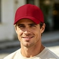 thumbnail image 6 of Baseball Cap Golf Dad Hat Adjustable Original Classic Low Profile Cotton Hat Unconstructed Plain Cap Men Women, 6 of 7