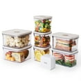 thumbnail image 1 of Contenedor de almacenamiento de alimentos VAKUEN Premium hermético 8P/Set, 1 of 8