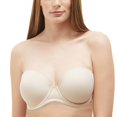thumbnail image 1 of Wacoal Women's Plus Size Red Carpet Strapless Bra, Sand, 1 of 10