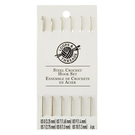 UPC: 0886946952173 | Steel Crochet Hook Set by Loops & Threads®
