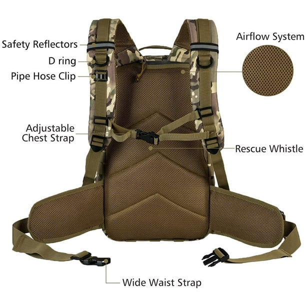Engine Mesh Backpack - Army
