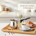 thumbnail image 2 of Cafetera Fino de acero inoxidable, 180 ml, estufa turca, 2 of 9