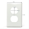 thumbnail image 5 of Bgsha Outlet Covers Wall Plates,Standard Size Duplex Outlet Covers, 5 of 5