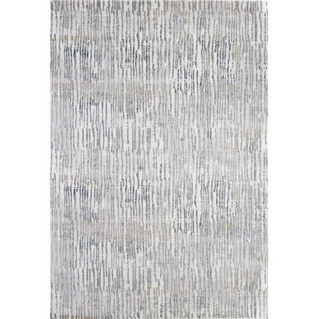 Dynamic Rugs CC243539995 2 Pi x 3 Pi 11 Po Castilla 3539 Rectangle Tapis Moderne - 995 Gris & Multi Couleur