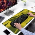thumbnail image 2 of Yellow Camouflage&nbsp;mouse Padswaterproof,rubber+multispandexnon Slip the Camouflage Seriesgaming Mouse PadDesk Pad for Office Home Game 31.5x15.7inches, 2 of 7