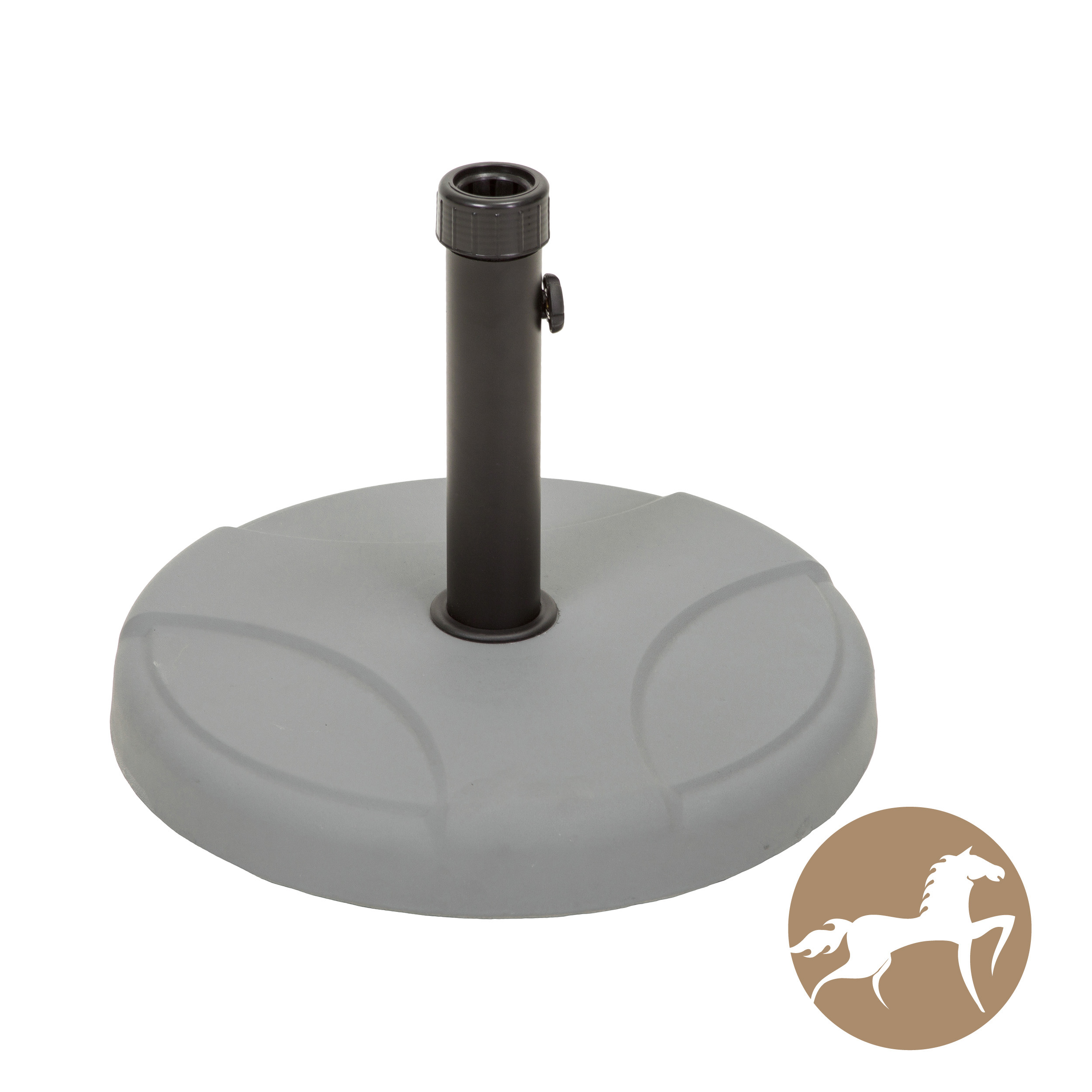Norco 55 Pound Grey Umbrella Base Walmart Com