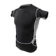 thumbnail image 2 of Camiseta de compresión de para hombre Fitness Top de secado Culturismo Negro SG Yinane Sports T Shirts Hombres, 2 of 7