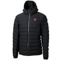 thumbnail image 2 of Men's Cutter & Buck  Black Rutgers Scarlet Knights Mission Ridge Repreve Eco Insulated Puffer Full-Zip Jacket, 2 of 3