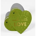 thumbnail image 3 of Inkdotpot Gold Foil Paper Hang Tags Made With Love Wedding Favor Tags 50 Pieces, 3 of 6