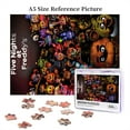 thumbnail image 6 of 500 Pieces Puzzles Five Nights At Freddy'S Wooden Puzzle Large Puzzle Game Artwork Family Decorations Unique Puzzle Gift, 6 of 9
