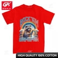 thumbnail image 1 of Camiseta Rizz Em with The Tism para hombre y mujer camisetas divertidas de algodón con cuello redondo camisetas de mapache autismo ropa de manga corta, 1 of 7