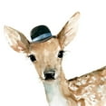 thumbnail image 3 of Robinson, Carol 15x15 Black Modern Framed Museum Art Print Titled - Cute Critter Deer, 3 of 5