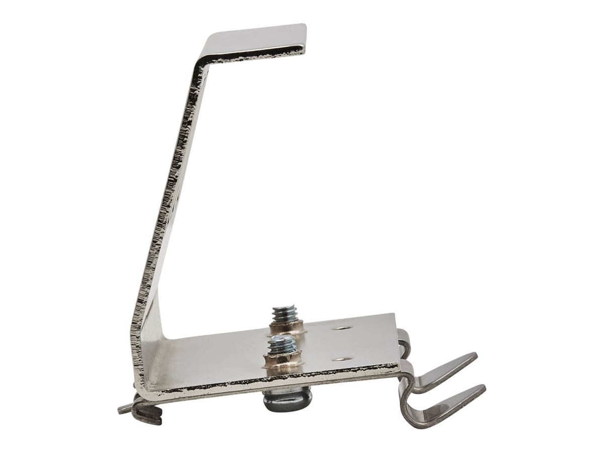 Eaton Tripp Lite Series 3-Port Metal DIN-Rail Mounting Module for Snap-In Keystone Jacks and Couplers Silver TAA