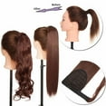 thumbnail image 6 of Benehair Clip in Ponytail Extensions for Women Wrap Around Long Thick Straight Curly Hairpiece, 6 of 13