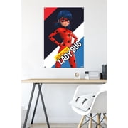 Miraculous - Ladybug Wall Poster with Pushpins, 22.375 x 34