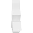 thumbnail image 3 of 48"W x 22"H x 6"D x 6"F, 11/12 Pitch, Kennewick Architectural Grade PVC Gable Bracket, 3 of 8