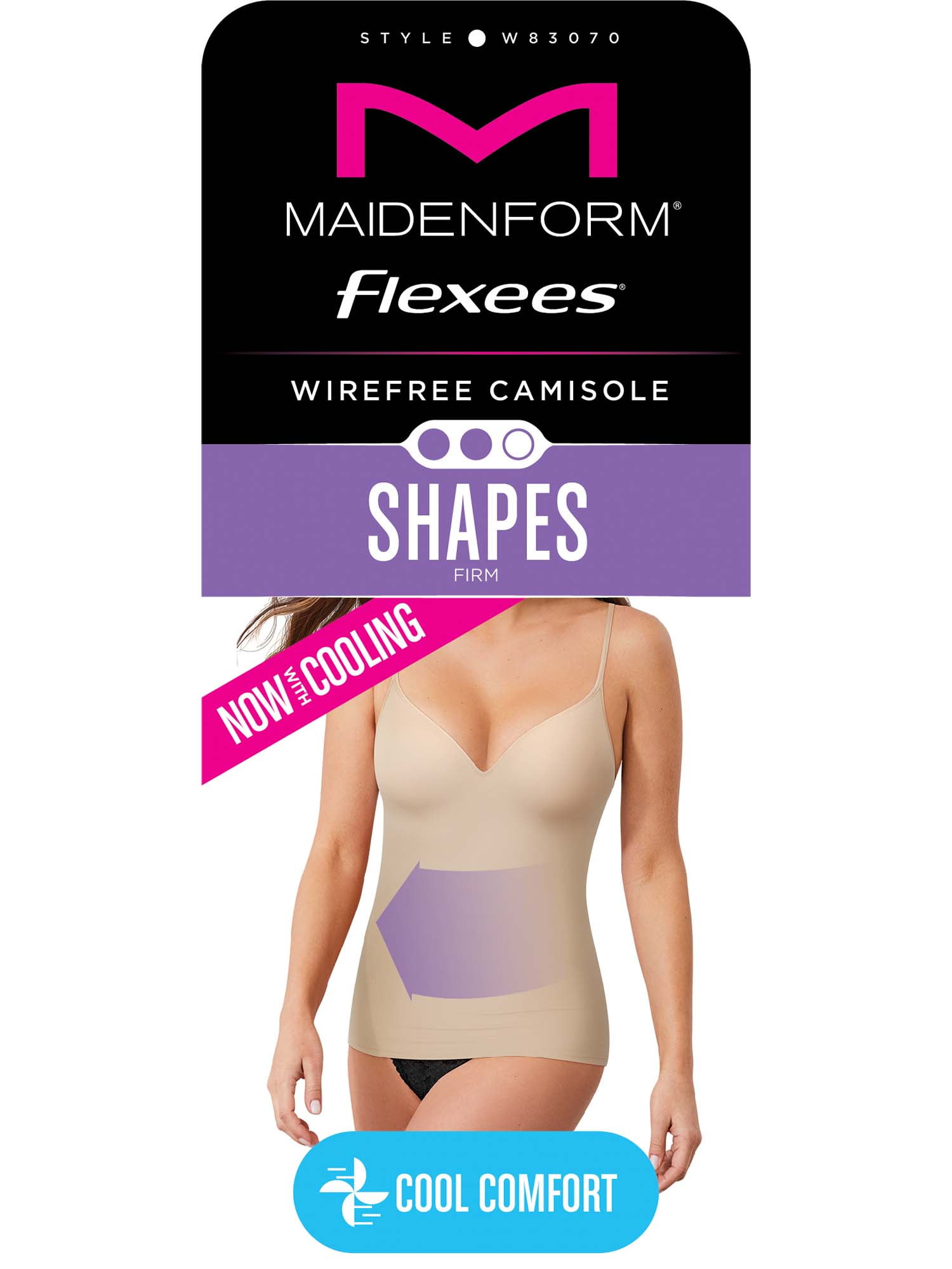Maidenform Women's Flexees Cool Wirefree Camisole W83070 - Walmart.com