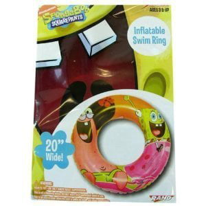 Nick Jr. Spongebob Squarepants Inflatable Swim Ring -20in