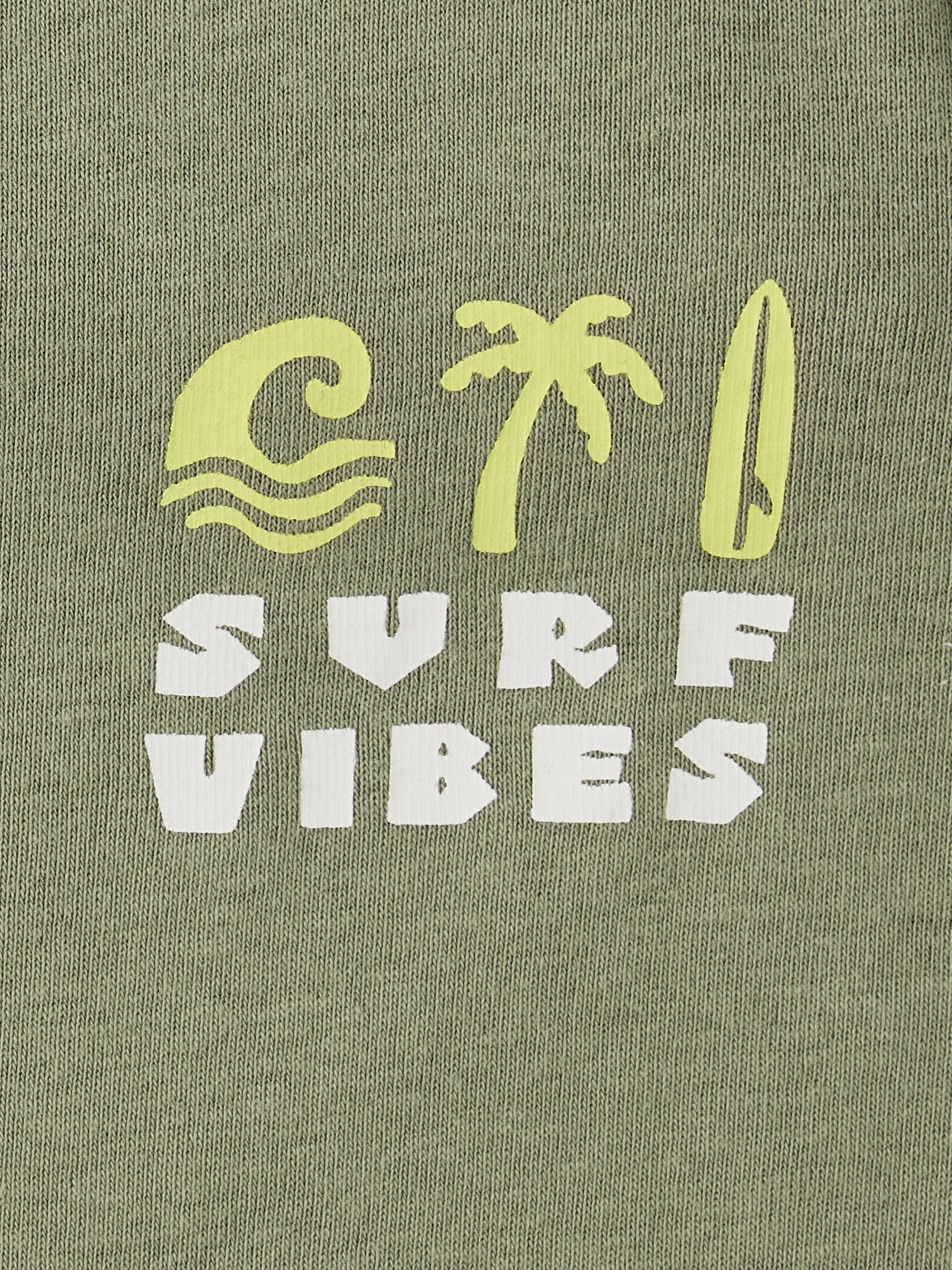 The Children's Place Boys Short Sleeve Surf Vibes Snug Fit Cotton PJs, Sizes 4-16