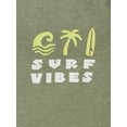 thumbnail image 2 of The Children's Place Boys Short Sleeve Surf Vibes Snug Fit Cotton PJs, Sizes 4-16, 2 of 3