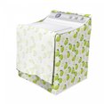 thumbnail image 3 of Fruits Washer Cover, Cartoon Style Green Stalks Core and Anatomy of an Apple, Decorative Accent for Laundromats, 29" x 28" x 40", Brown Yellow Green Cream, by Ambesonne, 3 of 3