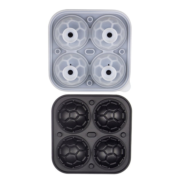 La bandeja de hielo y el molde para hielo se pueden reutilizar para hacer 4 moldes de hockey sobre hielo, lo cual es muy adecuado para whisky y cócteles.