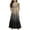 Gold, variant on WFJCJPAF ! Girls Dresses Size 14-16 Fashion Girls Summer New Short Sleeves Round Neck Solid Color Dress - Pink - 160