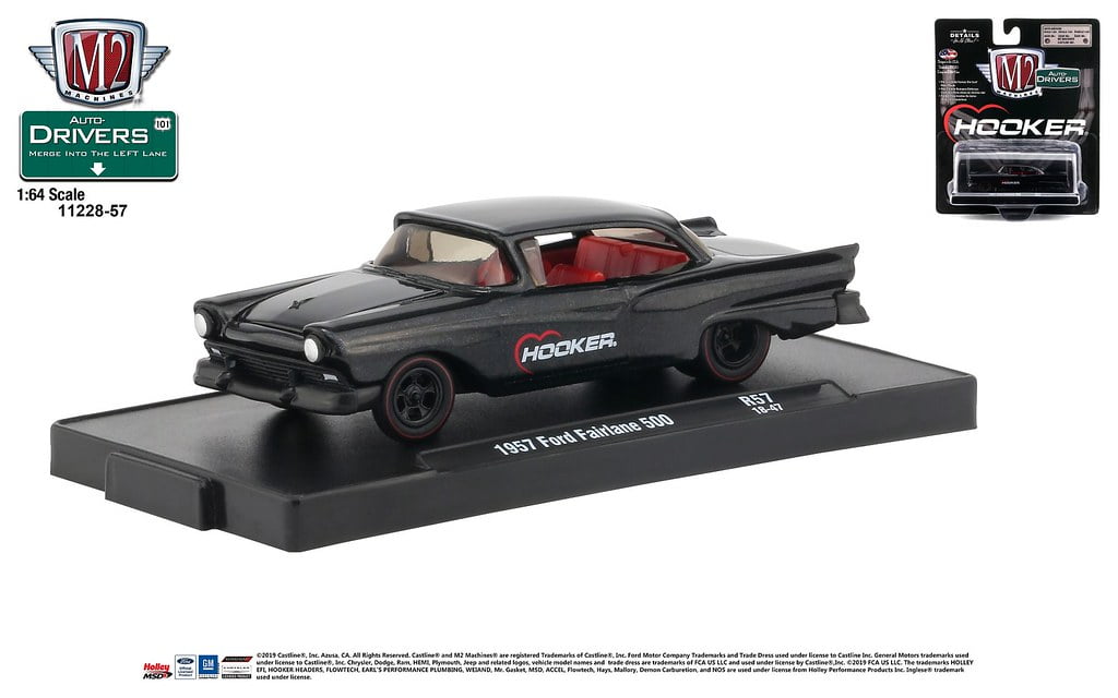 Toys & Hobbies M2 MACHINES AUTODRIVERS 1957 FORD FAIRLANE 500 DIE CAST CAR TRUCK TOYS 164 USA