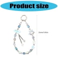 thumbnail image 5 of Elegant Handmade Beaded Keychain Pendant Mobile Phone Chain Strap Fashion Cellphone Rope Women Telephone Lanyard Jewelry, 5 of 11