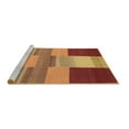 thumbnail image 2 of Ahgly Company Machine Washable Indoor Rectangle Abstract Brown Contemporary Area Rugs, 5' x 7', 2 of 4