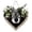 U, variant on Heart Shaped Farmhouse Door Sign With Your Family Initial Elegant Front Entry Hanging Decoration For Outdoor Seasonal Display