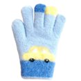 thumbnail image 2 of hengsof Kids Winter Gloves Toddler Warm Full Finger Knitted Mittens for Girls and Boys, 2 of 6