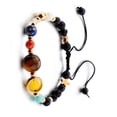 thumbnail image 4 of Pulsera Planet, Pulsera Sistema Solar Pulsera Sistema Solar Ajustable Pulsera de Cuentas Durabilidad Extendida, 4 of 9