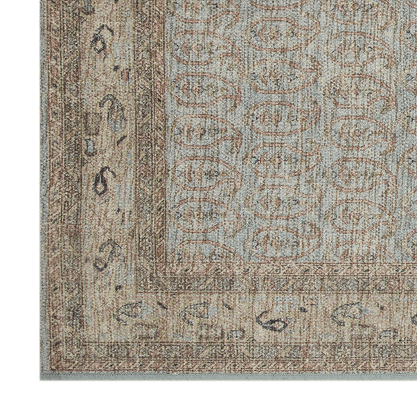 Better Homes & Gardens Blue Paisley Indoor 2.5' x 7' Runner Rug