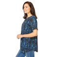 thumbnail image 4 of Woman Within Plus Size Criss Cross Tee, 4 of 6