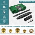thumbnail image 5 of T35C-PRO Temptrol Universal Seat Removal Tools for Symmons, Professional Multi-Function Removal Tool Removes Hot Cold Seats, Manual and Electric Use, Steel Construction, 5 of 5