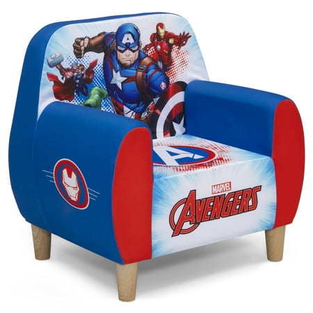Marvel Avengers Kids Modern Foam Armchair, Blue