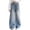 0-Blue830, variant on Lullu Little Girls Wide Leg Denim Jeans High Waist Loose Straight Denim Pants, Sizes 5-16